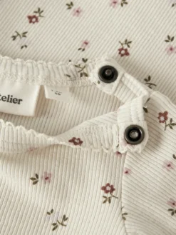 Lil' Atelier Gago Långärmad Body Slim - Turtledove
