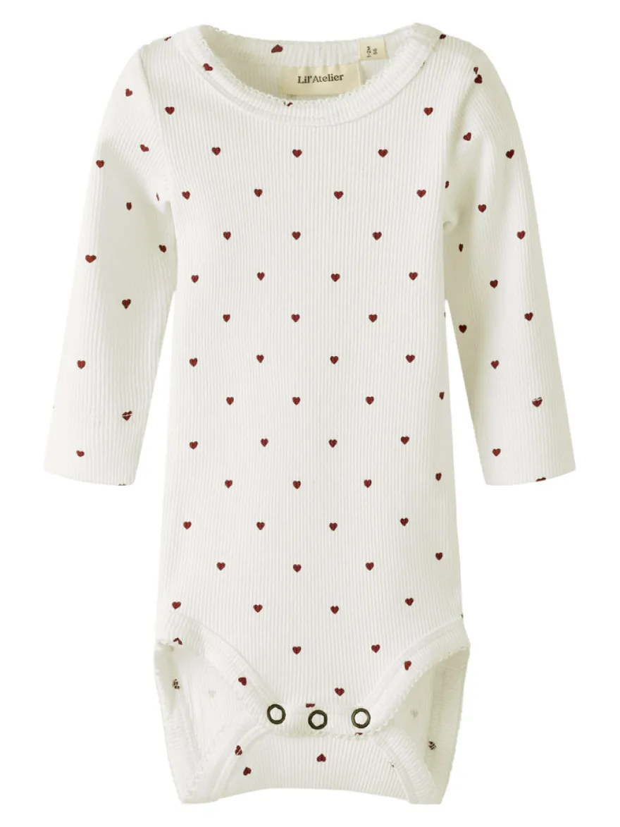 Lil' Atelier Gago Långärmad Body Slim - Coconut