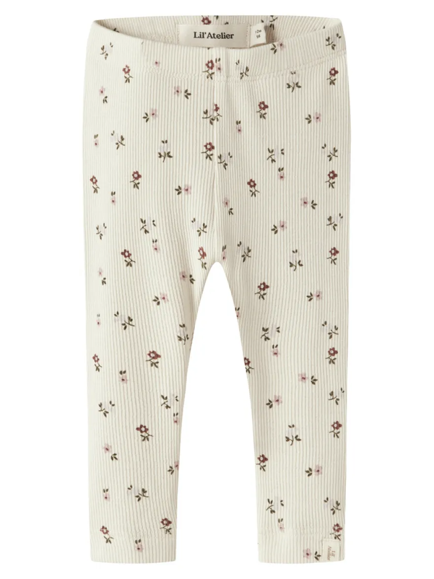 Lil' Atelier Gago Slim Leggings - Turtledove