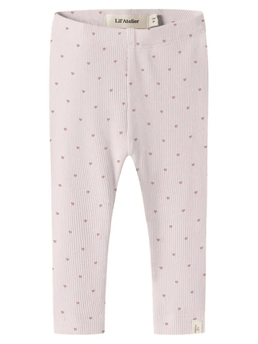 Lil' Atelier Gago Slim Leggings - Hushed Violet