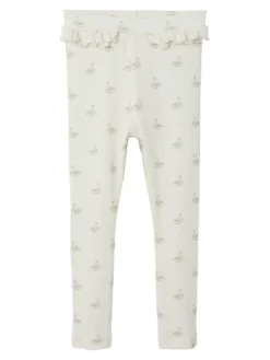 Lil' Atelier Gavo Efi Leggings - Pastel Parchment