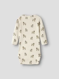 Lil' Atelier Gavo Eko Långärmad Slim Body - Turtledove