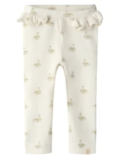 Lil' Atelier Gavo Slim Leggings - Pastel Parchment