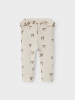 Lil' Atelier Gavo Slim Leggings - Silver Peo