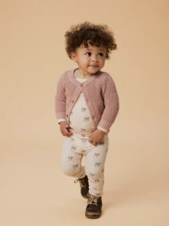 Lil' Atelier Gavo Slim Leggings - Silver Peo