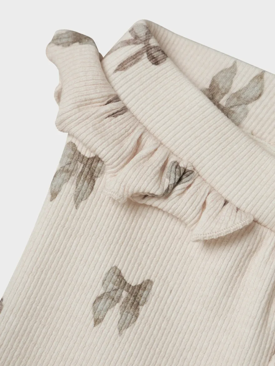 Lil' Atelier Gavo Slim Leggings - Silver Peo