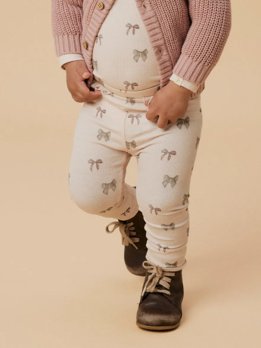 Lil' Atelier Gavo Slim Leggings - Silver Peo