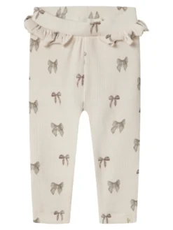 Lil' Atelier Gavo Slim Leggings - Silver Peo