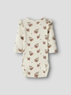 Lil' Atelier Gayo Kep Långärmad Slim Body - Turtledove