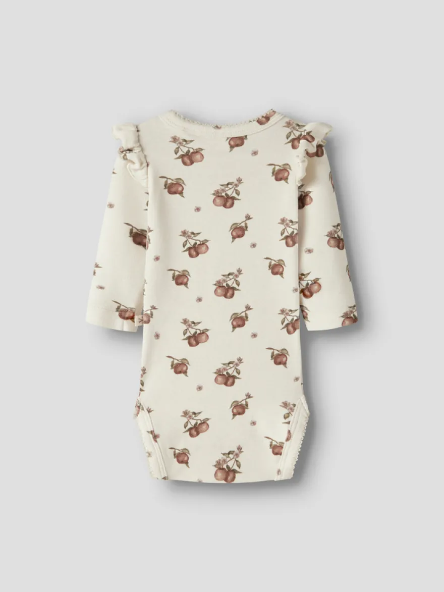 Lil' Atelier Gayo Kep Långärmad Slim Body - Turtledove