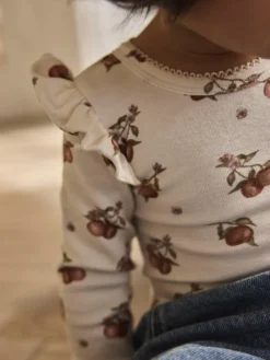 Lil' Atelier Gayo Kep Långärmad Slim Body - Turtledove