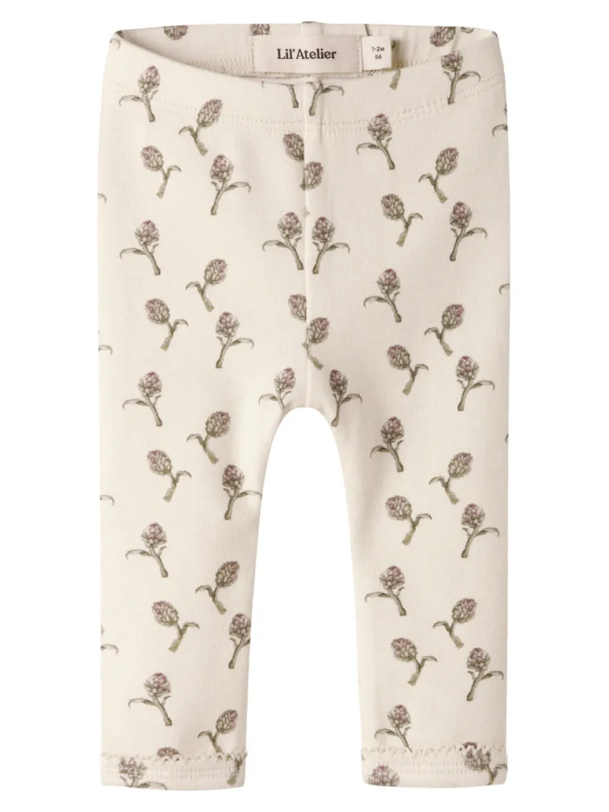 Lil' Atelier Gayo Sin Slim Leggings - Turtledove