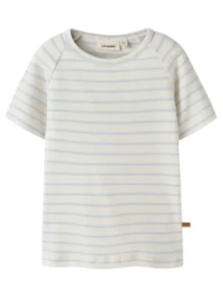 Lil' Atelier Geo Anc T-Shirt - Coconut Milk