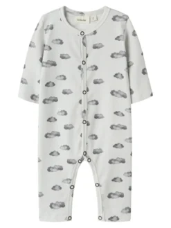 Lil' Atelier Gio Jumpsuit - Glacier Gray