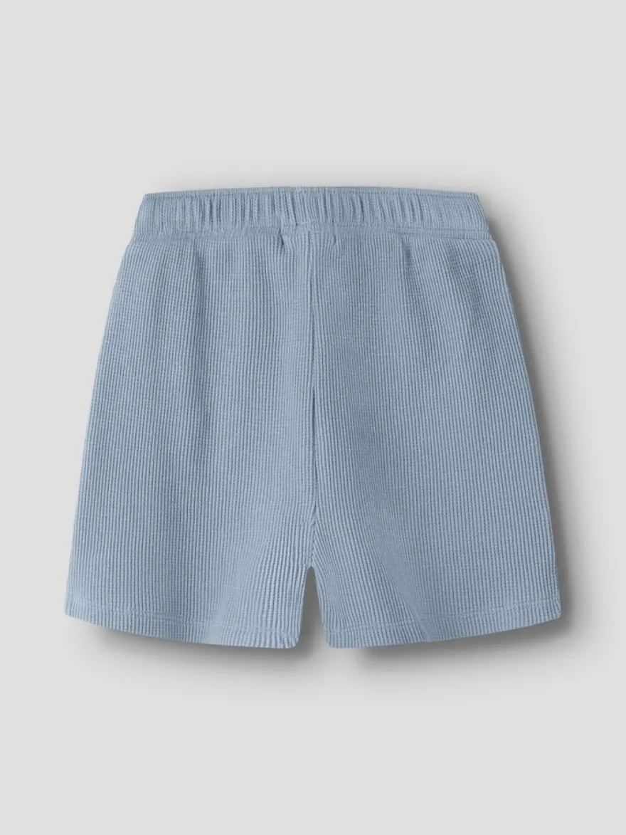 Lil' Atelier Harun Sweat Shorts - Dusty Blue