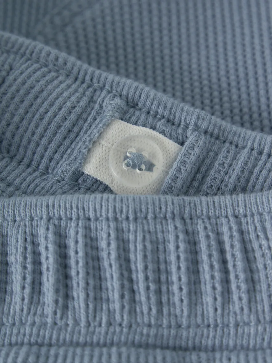 Lil' Atelier Harun Sweat Shorts - Dusty Blue