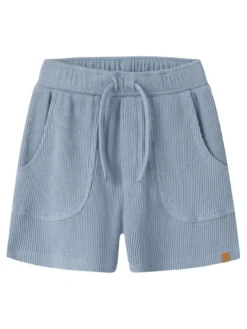 Lil' Atelier Harun Sweat Shorts - Dusty Blue