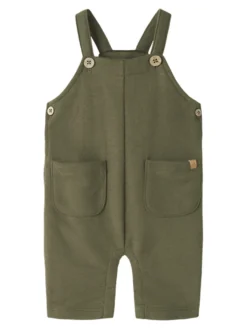 Lil' Atelier Ilondon Ran Sweat Hängselbyxor - Winter Moss