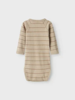 Lil' Atelier Kail Slim Långärmad Body - Pure Cashmere