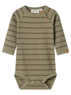 Lil' Atelier Kail Slim Långärmad Body - Overland Trek