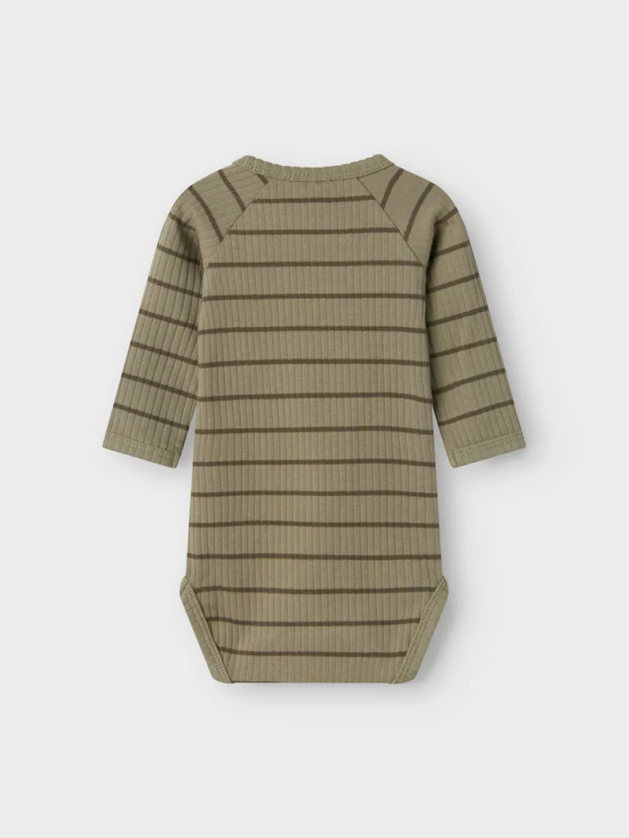 Lil' Atelier Kail Slim Långärmad Body - Overland Trek
