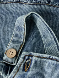 Lil' Atelier Karole Denim Klänning - Medium Blue Denim