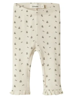 Lil' Atelier Lago Mer Slim Leggings - Turtledove