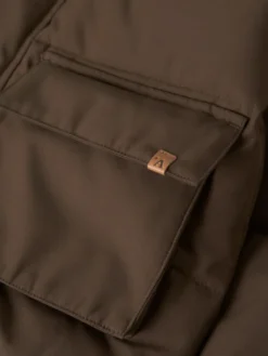 Lil' Atelier Lamedow03 Puffer Jacka - Dark Earth