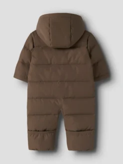 Lil' Atelier Lamedow03 Puffer Overall - Dark Earth