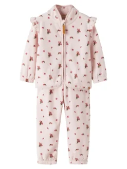 Lil' Atelier Laspektra Fleece Set - Hushed Violet