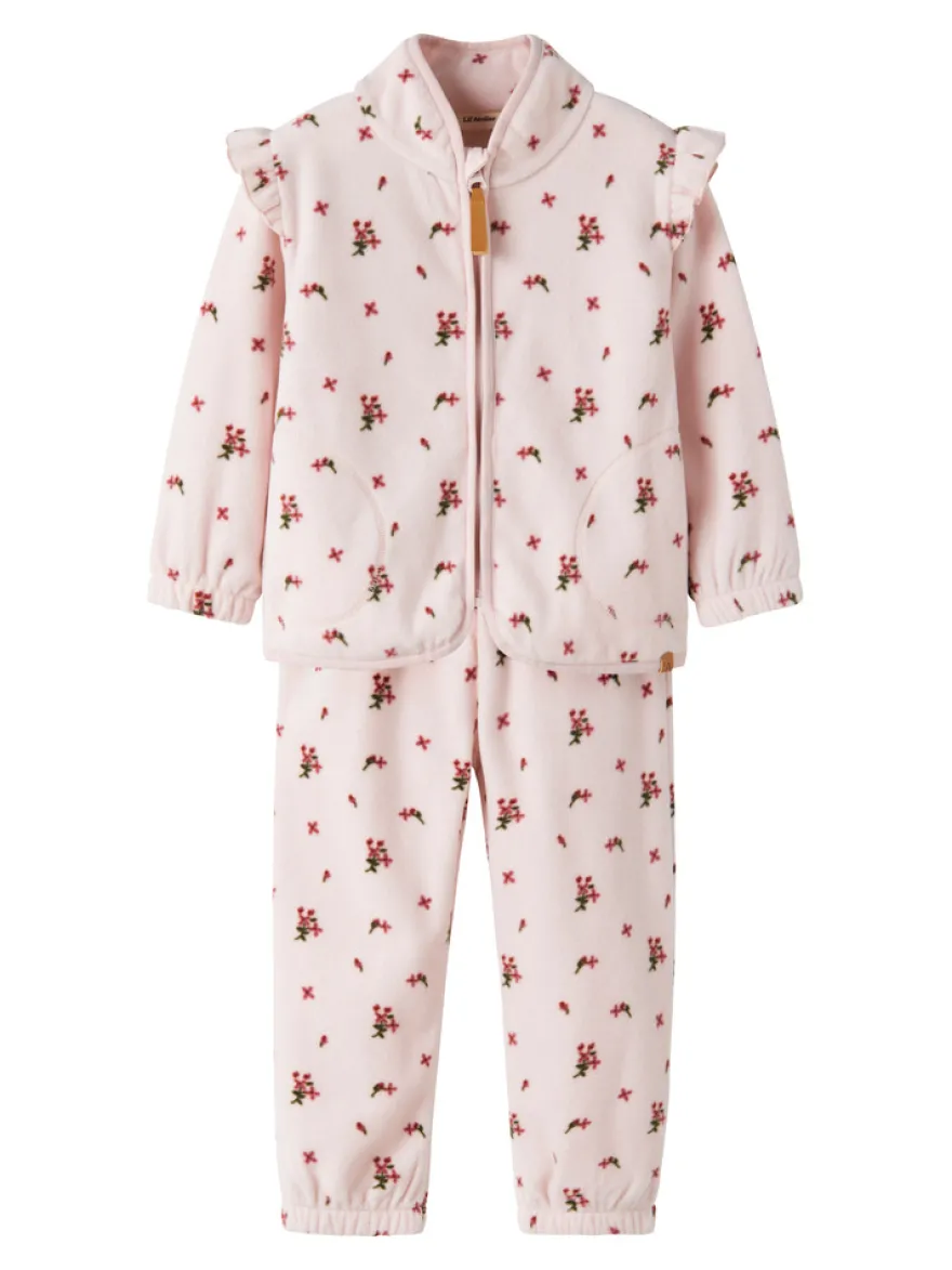 Lil' Atelier Laspektra Fleece Set - Hushed Violet