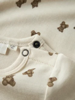 Lil' Atelier Nilo Nun Långärmad Ull Slim Body - Turtledove