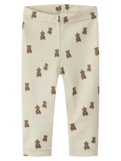 Lil' Atelier Nilo Nun Ull Slim Leggings - Turtledove