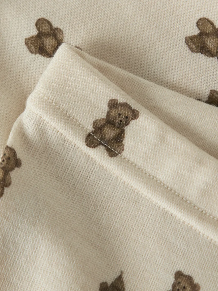 Lil' Atelier Nilo Nun Ull Slim Leggings - Turtledove