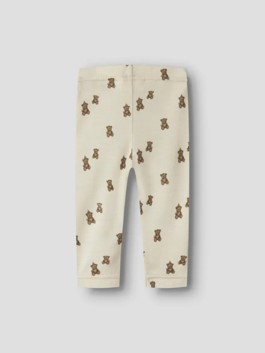 Lil' Atelier Nilo Nun Ull Slim Leggings - Turtledove
