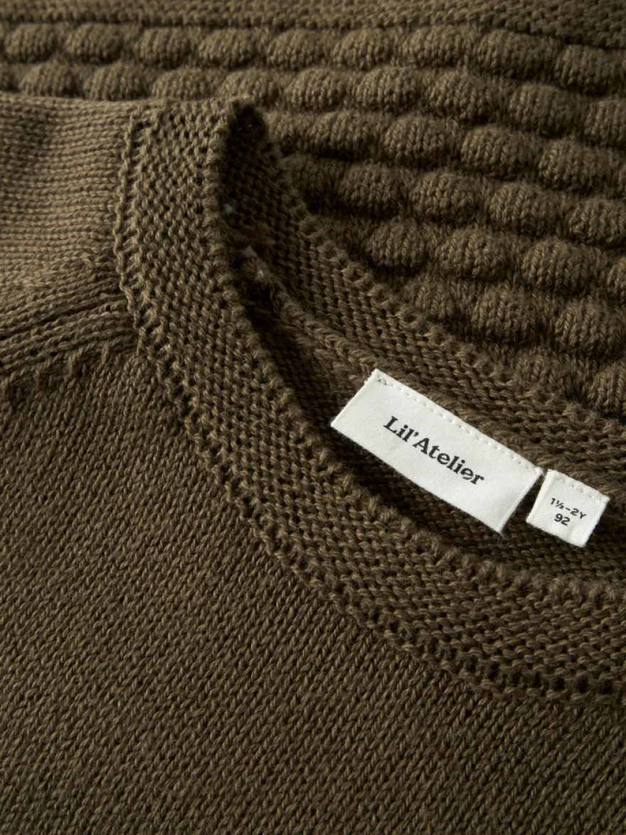 Lil' Atelier Nobir Sweater - Teak