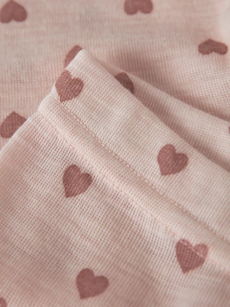 Lil' Atelier Noel Nia Ull Leggings - Morganite