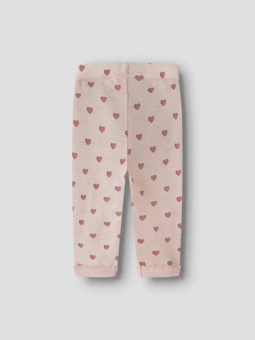 Lil' Atelier Noel Nia Ull Leggings - Morganite