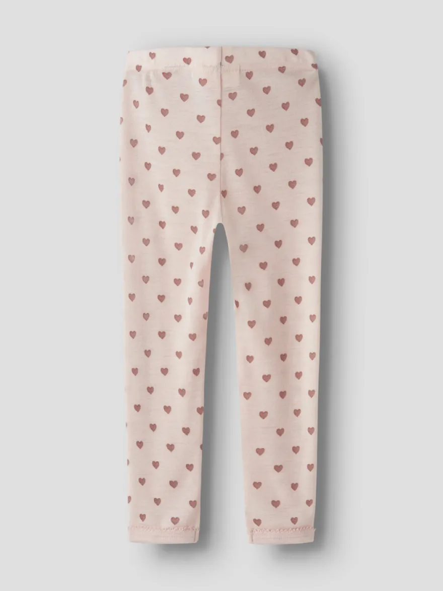 Lil' Atelier Noel Nia Ull Slim Leggings - Morganite