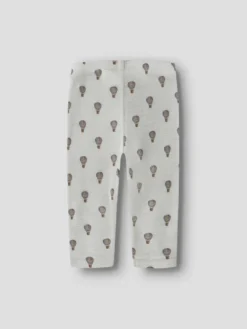 Lil' Atelier Noel Nor Ull Leggings - Oyster Mushroom