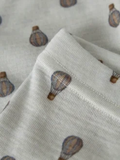 Lil' Atelier Noel Nor Ull Leggings - Oyster Mushroom