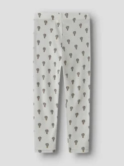 Lil' Atelier Noel Nor Ull Slim Leggings - Oyster Mushroom