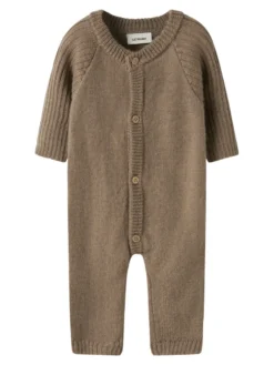 Lil' Atelier Nomo Noa Ull Jumpsuit - Sepia Tint