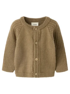 Lil' Atelier Nomo Noa Ull Kofta - Sepia Tint