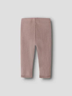 Lil' Atelier Nora Ned Ull Silke Slim Leggings - Fawn