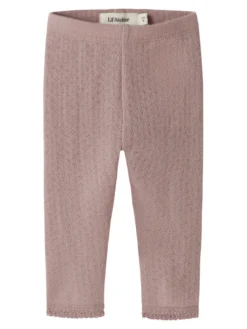 Lil' Atelier Nora Ned Ull Silke Slim Leggings - Fawn