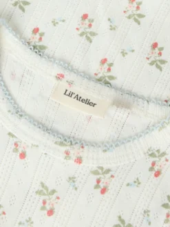 Lil' Atelier Rachello Dap T-Shirt - Coconut Milk