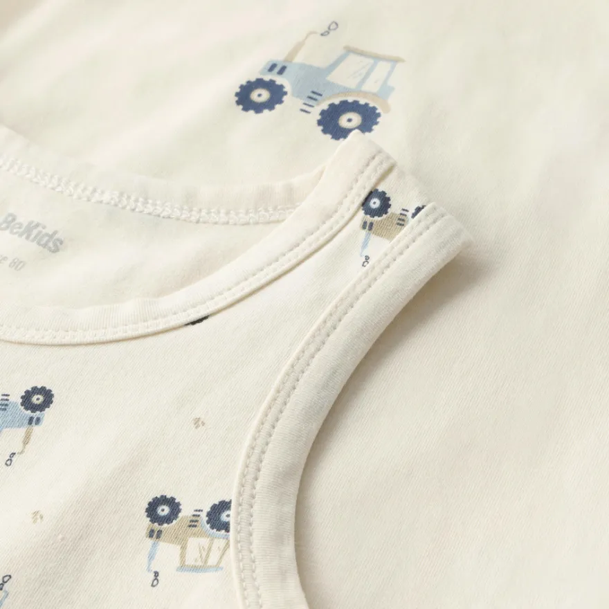 Linne 2-pack - Faded Denim