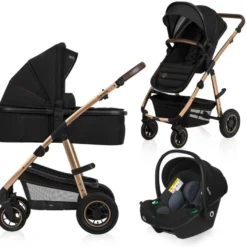 Lionelo Amber 3i1 Duovagn - Black Onyx
