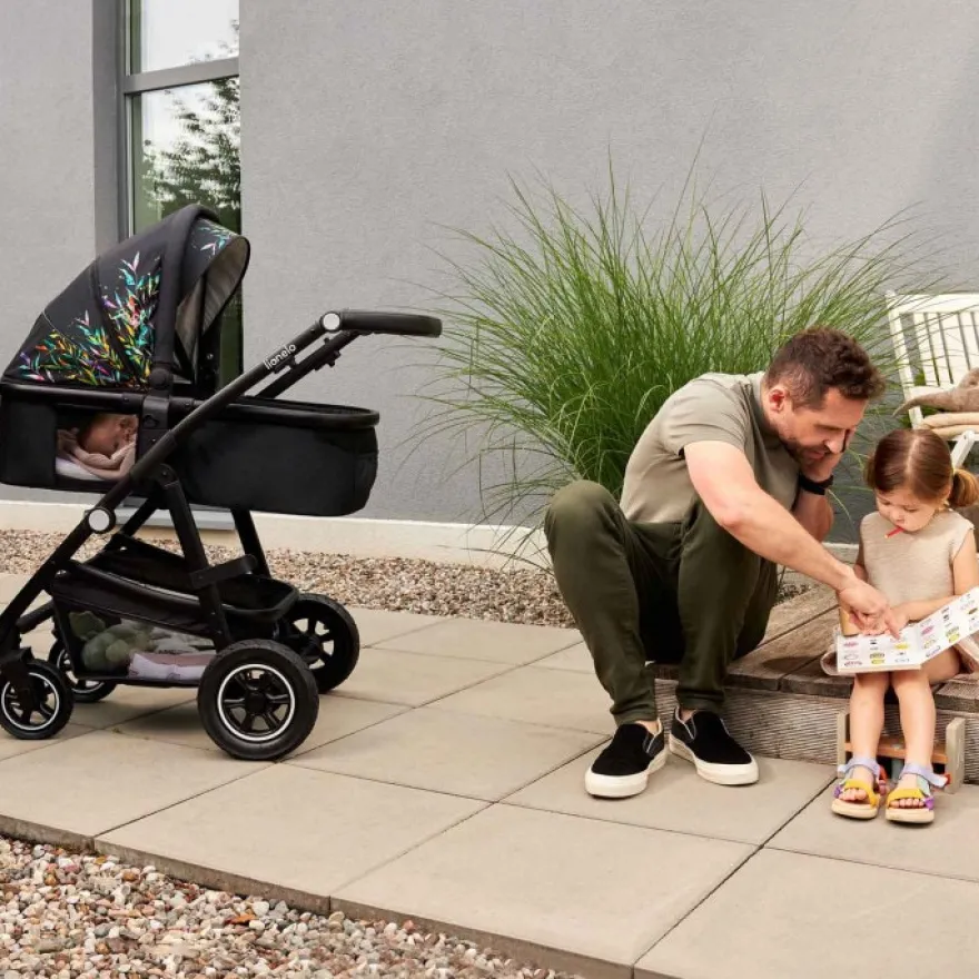 Lionelo Amber 3i1 Duovagn - Grey Graphite